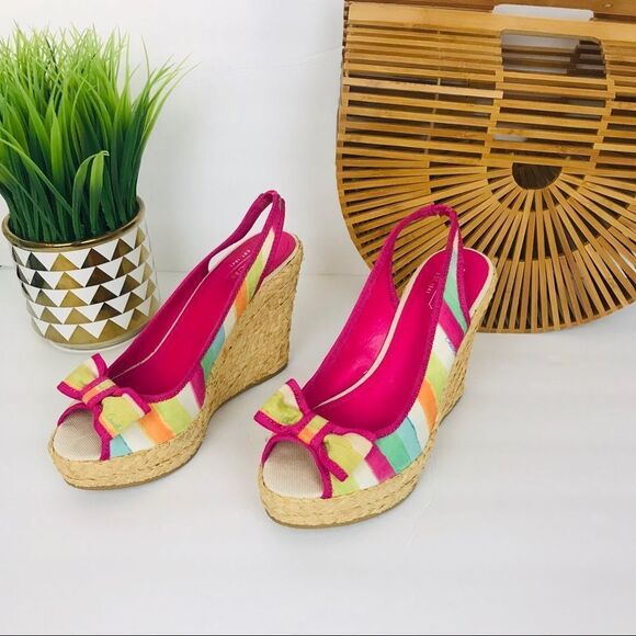 Coach Multicolor Grace Bow Front Espadrille shoes - Picture 2 of 7